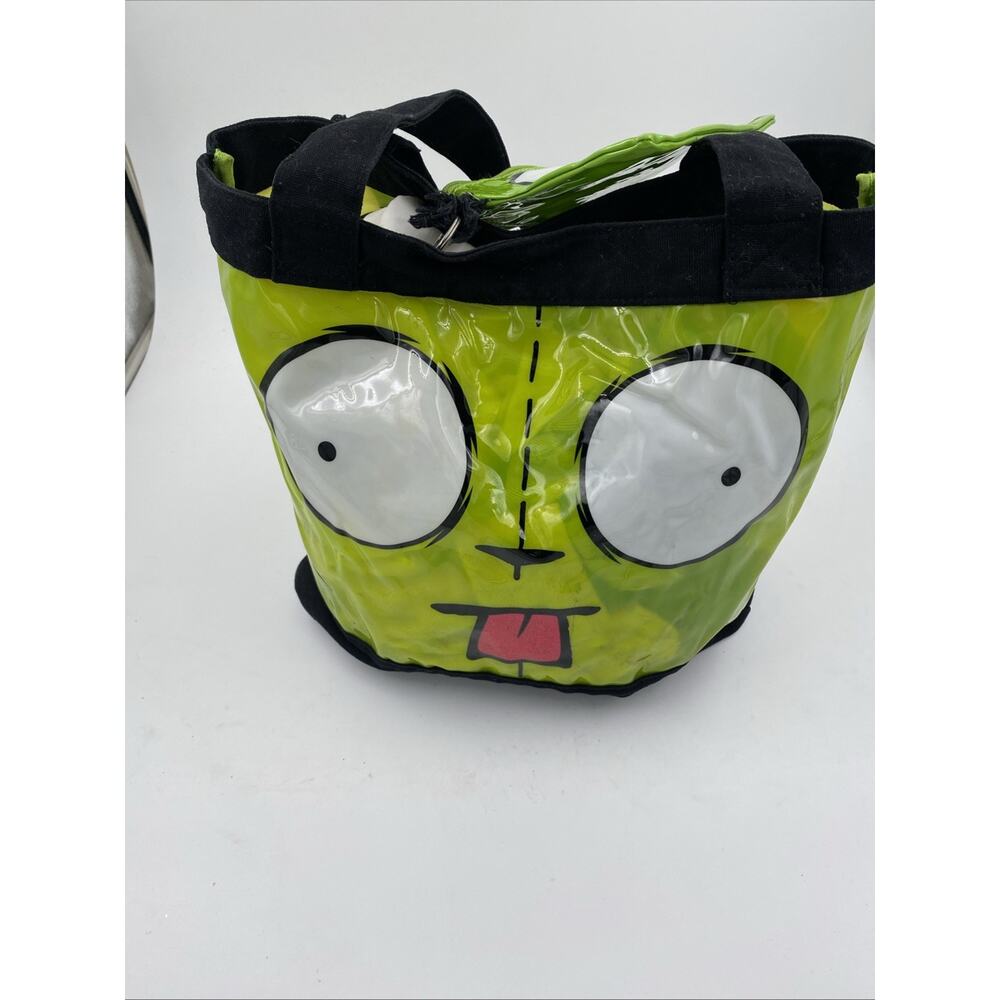 Very RARE 2012 Hot Topic Invader Zim Cupcake Beach Tote Bag Purse Money Pouch - Picture 3 of 12